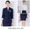 Chaqueta de Traje de Manga Larga, Camisa de Mujer, Pantalones, Falda, Traje de Tres Piezas, Primavera, Otoño e Invierno, Ropa Profesional Transfronteriza, Traje de Mujer