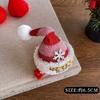Accesorios navideños DIY estilo europeo y americano accesorios tridimensionales para el cabello de niña lindos sombrero navideño diadema material zapato sombrero pasador decoración