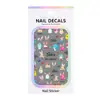 Pegatinas para Uñas Easter Egg 5D en Relieve Conejito de Pascua Tridimensional Pegatinas para Uñas DIY Modelo Hg