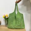 Nuevos Bolsos Transfronterizos 2025, Bolsos Tote Japoneses y Coreanos, Bolsas de Compras, Bolsos de Punto, Bolsos Calados, Bolsos de Playa, Bolsos Tejidos para Mujer