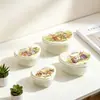 Caja de Almacenamiento Sellada Transparente de Plástico con Diseño de Conejito para Conservar Snacks y Frutas, Set de 4 Piezas para Estudiantes y Trabajadores de Oficina