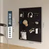 Estantería de Tablero Perforado para Sala de Estar Almacenamiento en Toda la Pared Puerta de Entrada Tablero Colgante para Entrada Decoración de Pared Tablero Perforado de Metal