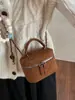 Moda Coreana de Gama Alta Bolsos de Nicho para el Día a Día Bolso Cruzado Nuevo Bolso Cubo Retro para Mujer Bolso de Hombro