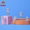 Aguja de sello de 20 pines Jinshun aguja soluble en agua emparejada con botella de vidrio de 5 ml prensa manual para dispensar líquido de salida microneedle dorada