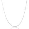 Collar de Cadena de Serpiente de 3 mm de Joyería de Plata West Lake Beauty