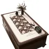 Alfombrilla Retro para Mesa de Café Impermeable, a Prueba de Aceite, No Lavable, Anti-Quemaduras, Alfombrilla para Mesa de Comedor, Nuevo Estilo 2025, Alfombrilla Rectangular de PVC para Protección de Mesa