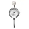 Comércio Exterior Novo Estilo Elegante Relógio Feminino Cravejado de Pérolas e Diamantes Nicho Luxo Leve Alto Valor Pulseira Fabricante de Relógios Femininos