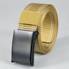 F091 Cinto de Nylon de Linha Dupla Cinto Tático Interno Masculino para Exterior Estudante Casual Cinto de Lona All-match em estoque
