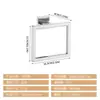 Suministro Exclusivo Transfronterizo para Amazon: Popular Set de Cinco Piezas de Tubo Cuadrado para Colgador de Toallas, Gancho para Ropa, Barra para Toallas, Anillo y Porta Rollos de Papel de Cocina