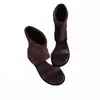 Primer Encuentro con las Botas Cortas Retro para Mujer, Nuevo Estilo Verano 2026, Tacón Oculto, Botines Abiertos de Tendencia de Nicho