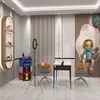 Popular marca popular en línea kaws papel tapiz luz de lujo alta calidad tienda de ropa para mujer papel tapiz fotográfico estudio en vivo pared de fondo para decoración