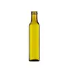 En stock al por mayor botella de aceite de oliva de 500 ml botella de aceite de camelia y nuez color té botella de aceite de vidrio oscuro botella cuadrada de aceite de sésamo