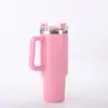 Copo de Gelo com Alça de Primeira Geração 40oz Aço Inoxidável 304 Copo para Carro Isolamento Térmico Cerveja Gelada Copo de Água para Carro