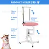 Mesa de tosa para pets direto da fábrica, altura ajustável, bomba de ar rotativa, mesa de pressão de ar para banho e tosa de gatos e cachorros