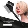 Novo Pente de Óleo para Cabeleireiro de Dupla Face, Ferramenta para Tintura e Permanente de Cabelo, Pincel de Óleo, Pincel para Tintura de Cerdas Macias e Cerdas Duras de Ponta Fina de Alta Qualidade