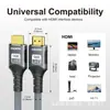 Cabo de Alta Definição 16K HDMI 2.2 16K30Hz60Hz (Dsc) Transmissão Ultra-Alta Velocidade 8K120Hz4K240Hz