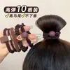 Diadema de Oso, Goma para el Cabello de Color Café, Lazo Sencillo y Elegante, Goma Elástica para Mujer, Diadema de Alta Elasticidad y Duradera al por Mayor
