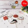 ¡Adelante Niño Decoración de Pastel Fútbol Niño Baloncesto Maestro Temática Adorno Niño Fiesta de 10º Cumpleaños Decoraciones