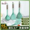 Espátula de silicona espátula para saltear utensilios de cocina sartén antiadherente utensilios de cocina resistentes a la temperatura espátula para freír juego de 4 piezas de cuchara de silicona espátula de silicona