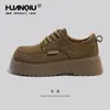 Sapatos Birkenstock Universais Tudo Incluído para Mulheres Outono 2025 Novos Sapatos Baixos Casuais Retrô Sapatos Loafer Versáteis de Solado Grosso
