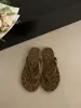 Chanclas Planas de Temporada First Encounter para Mujer para Uso al Aire Libre en Verano, Sandalias de Dedo de Moda Estilo Nuevo 2026, Sandalias de Moda