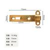 Jingmao Hardware Estilo Chino Nuevo Decoración del Hogar Hebilla de Caja de Herramientas Pico de Pato de Hierro Candado Cuadrado de Caja de Madera Accesorios para Maletas