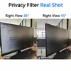 Protector de pantalla de privacidad adecuado para ordenador de sobremesa ASUS, monitor de 24/27 pulgadas, película protectora de doble cara anti-reflejos de privacidad