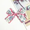 Tecido Floral Fresco Renda Cantos Laços Semi-Acabado DIY Acessórios de Cabelo Capa de Celular Bolsa Sapato Chapéu Acessórios Materiais