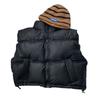Colete de Algodão Infantil para Roupa Externa, Outono e Inverno, Novo Colete Quente Espessado com Gola Alta para Meninos e Meninas, Adequado para Crianças Maiores, Não Precisa Lavar