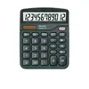 Calculadora Deli TE837C económica solar doble potencia financiera pantalla grande botones grandes venta al por mayor