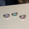 Hebilla de Oreja de Estrella para Mujer Simple Linda Exquisita Versátil Color Caramelo Dopamina Pendientes Pequeños de Oreja Nuevos