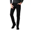 2026 Calça Jeans Casual Solta Tamanho Grande Tendência Estilo Coreano Elástica Não Desbota Slim Reta