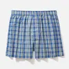 Fábrica de Origen Nantong Calzoncillos de Algodón Puro para Hombre Corte Holgado Ropa de Dormir para Casa Tallas Grandes Boxer Briefs Suministro Directo en Stock