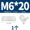 Tornillos Super para Máquina Dorados, Tornillos Plásticos Sin Cabeza, Tornillos de Fijación de Cabeza Plana, Tornillos de Fijación de Nylon, Tuercas, Arandelas M3M4