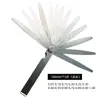 Gabarito de rosca gabarito de rosca gabarito de dente 55 graus Britânico 60 graus métrico métrico-Britânico Americano gabarito integrado