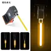 Luz Traseira de Bicicleta Criativa com Luz Fluida, Luz Recarregável para Ciclismo Noturno em Mountain Bike, Acessório de Ciclismo de Segurança