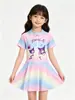 Traje de baño Kuromi para Niñas, Nuevo Estilo de Verano, de Dos Piezas, para Niñas Mayores, Protección Solar Profesional, Adecuado para Aguas Termales y Natación