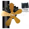 Ventilador de chimenea con pinza, montado en la pared, no magnético, de potencia térmica, protección ambiental, venta directa de fábrica