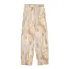Ropa de Mujer Transfronteriza al por Mayor Verano 2026 Nuevo Versátil Tie-dye Pantalones Largos de Pierna Recta Fluidos de Pierna Ancha Pantalones Casuales