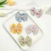 Tecido Floral Estilo Pastoral com Laço de Renda, Acessórios de Cabelo Feitos à Mão DIY, Roupas de Boneca, Sapatos para Pets, Chapéus, Acessórios Semi-Acabados