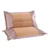 Funda de almohada de bambú funda de almohada fresca funda de almohada redonda de bambú funda de almohada de estera de ratán funda de almohada cómoda para almohada funda de almohada de seda de bambú carbonizado