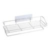 Estante de Almacenamiento para Toallas de Acero Inoxidable con Ventosa, Organizador de Baño sin Taladro, Estante de Pared