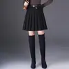 Falda plisada de cintura alta que cubre la cadera, nueva colección otoño/invierno 2026 para mujer, mezcla de lana, la falda corta de moda y versátil de este año