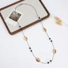 2026 Cadena Larga de Suéter de Moda Otoño e Invierno al por Mayor con un Toque de Alta Gama, Collar Largo de Cadena con Perlas de Múltiples Capas, Accesorio de Moda