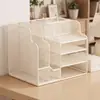 Organizador de Archivos de Escritorio Estante de Almacenamiento para Escritorio de Oficina Caja de Almacenamiento para Carpetas Portadocumentos Estante de Archivo Multicapa