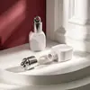 Tubo de gloss labial de pequena capacidade Yue Shunxing, frasco quadrado de gloss labial, tubo vazio com furo, cantos arredondados, frasco quadrado pequeno, embalagem de gloss labial