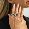 Pulsera Elástica Cuadrada de Diamantes Geométrica Minimalista Estilo Europeo y Americano para Mujer, Versátil Dulce Fresca Minimalista para Viajar Joyería de Mano con Pedrería Ins