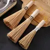 Pote de Pincéis de Bambu Natural Artefato Pote de Lavar Tigela Artefato Tigela de Lavar Antiaderente Pote para Limpar com Óleo Pincel Pincel para Lavar Pote Pincel Pote de Pincéis