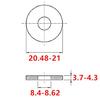 Aço Inoxidável 304 Resistente Arruela Plana Espessa Huashi Meson M3M4M5M6M8M10-M20 DIN7349