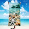Toalla de Playa Nueva Transfronteriza Estampado de Animales Marinos Lindos Asiento de Playa para Nadar en la Costa Toalla de Baño